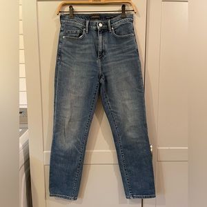 Banana Republic high rise straight leg jeans size 26